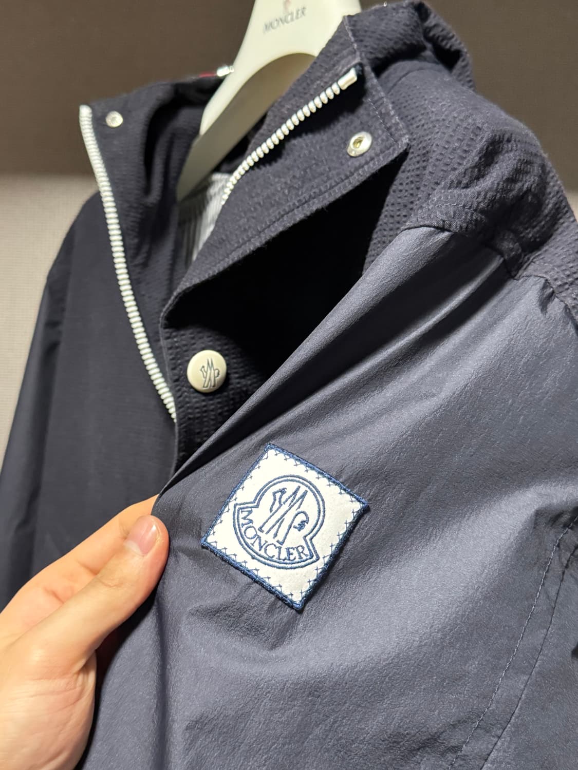 [3] 몽클레어 감마블루 집업자켓 네이비 상품이미지3