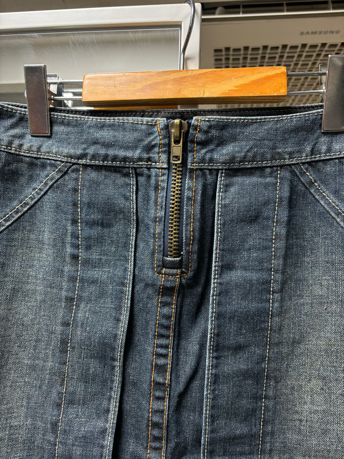 아르마니 익스체인지 데님 스커트 상품이미지3