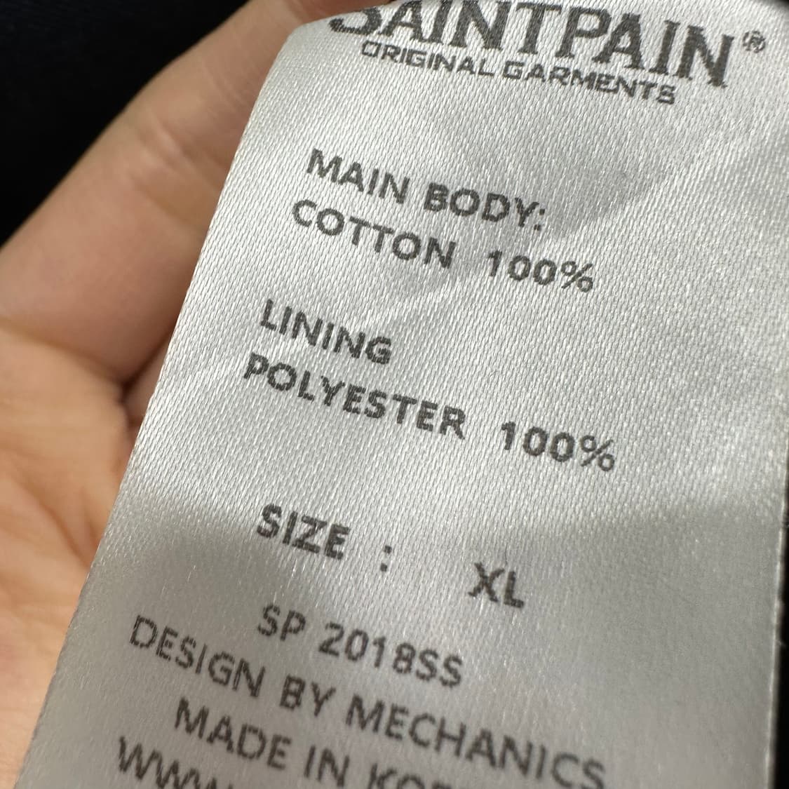 105 세인트페인 남자 코튼 코치 자켓 상품이미지4