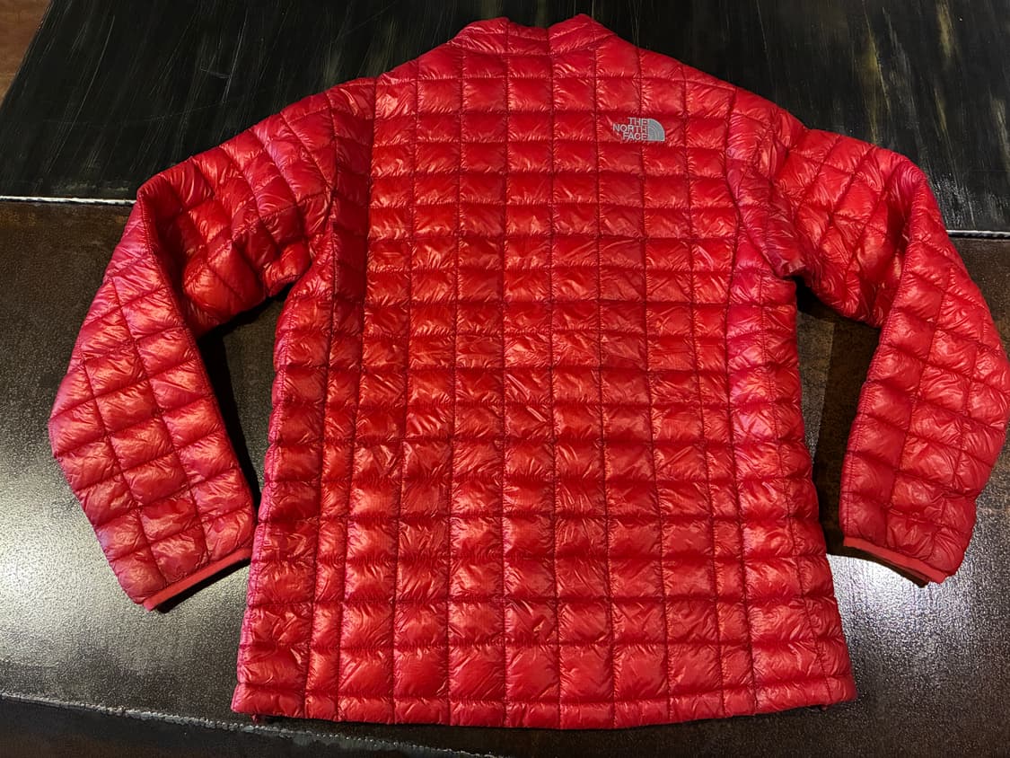 100) 노스페이스 퀼팅 패딩 레드 미노이 상품이미지6