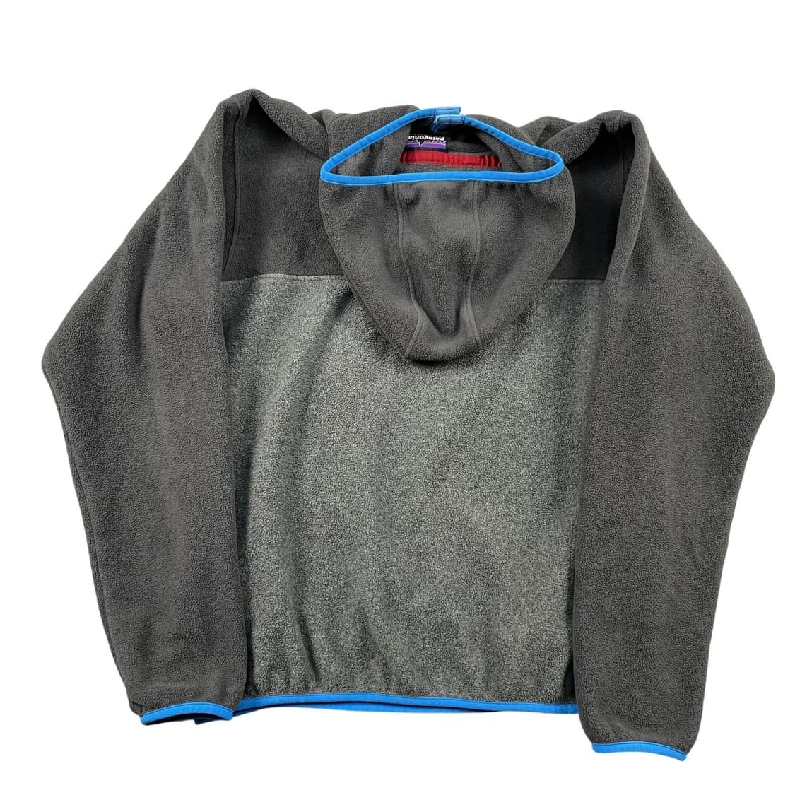 13FW 파타고니아 신칠라 후디 스냅-T 그레이/스카이블루 상품이미지5