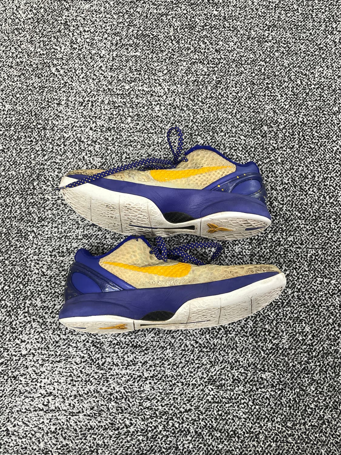 빈티지9. 나이키 붐 코비 6 레이커스 홈 스니커즈 농구화 운동화 상품이미지6