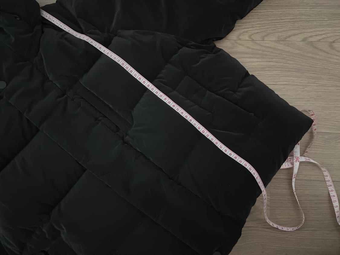 새옷같은 상태 코오롱 김태리 푸퍼 후드패딩 구스다운 프리사이즈 95 상품이미지8