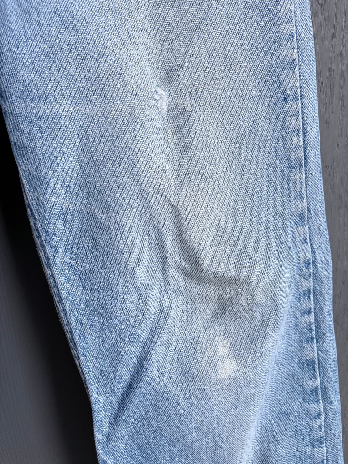 (32x32) 90s 리바이스 517 오렌지탭 USA 연청 부츠컷 데님 상품이미지7