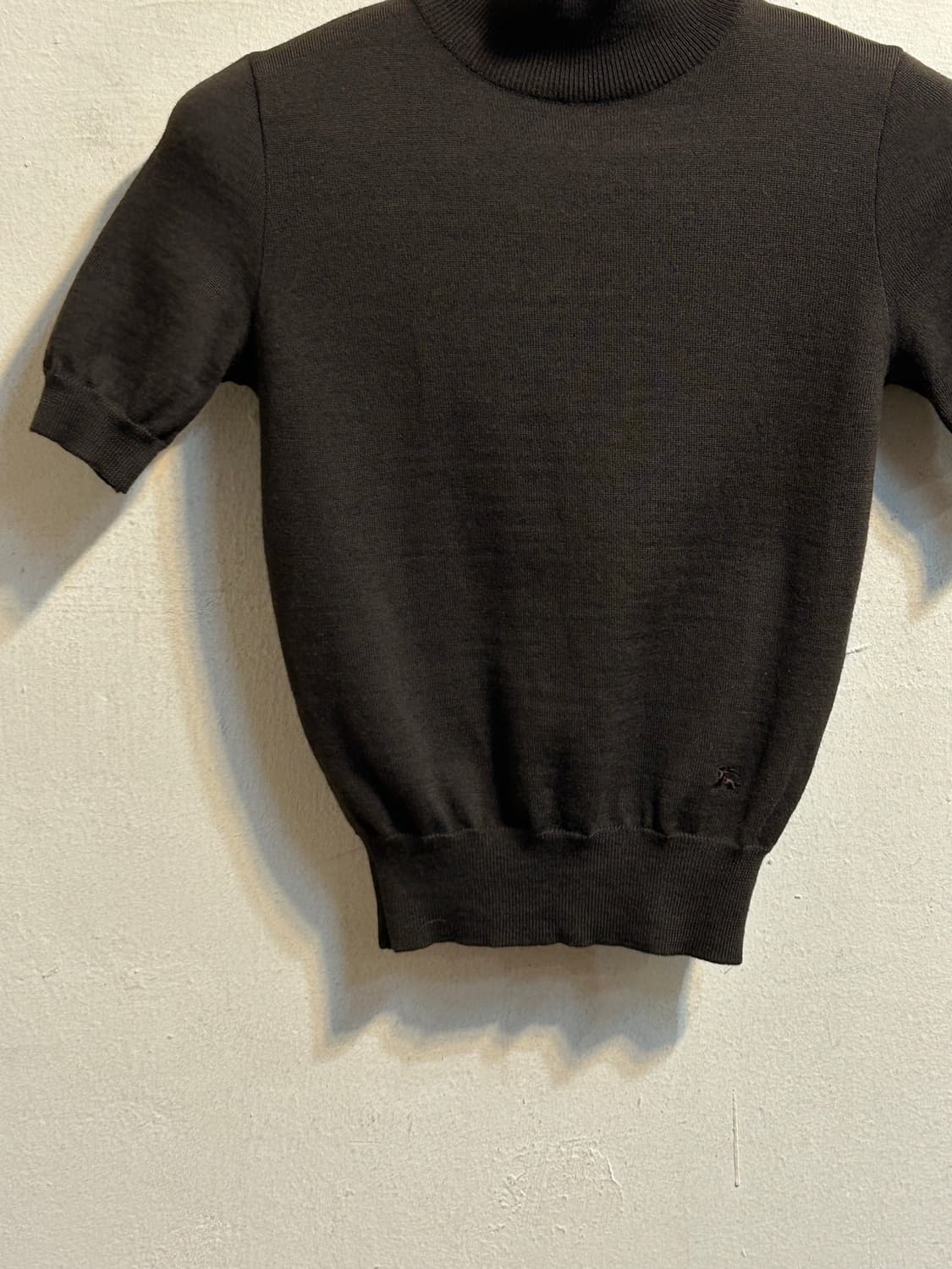 버버리 블루라벨 울 반팔 터틀넥 니트 상품이미지3