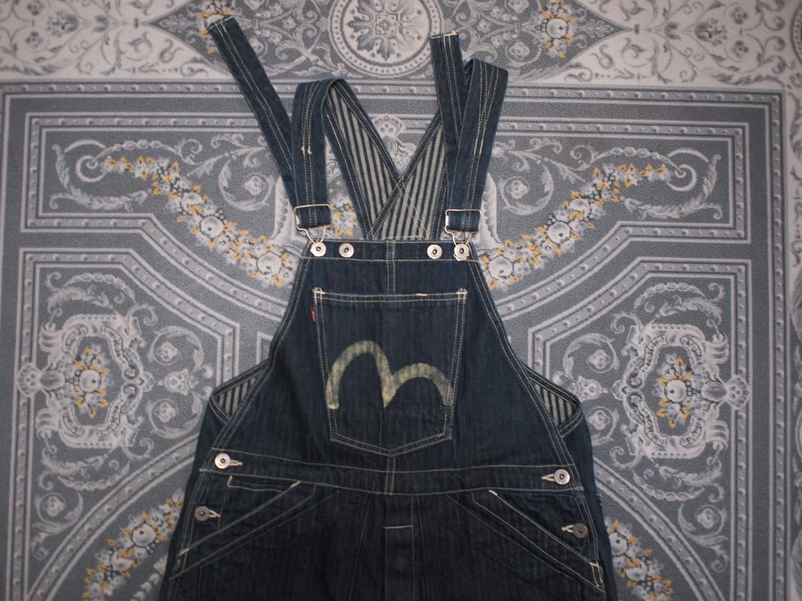 Evisu overalls denim 상품이미지1