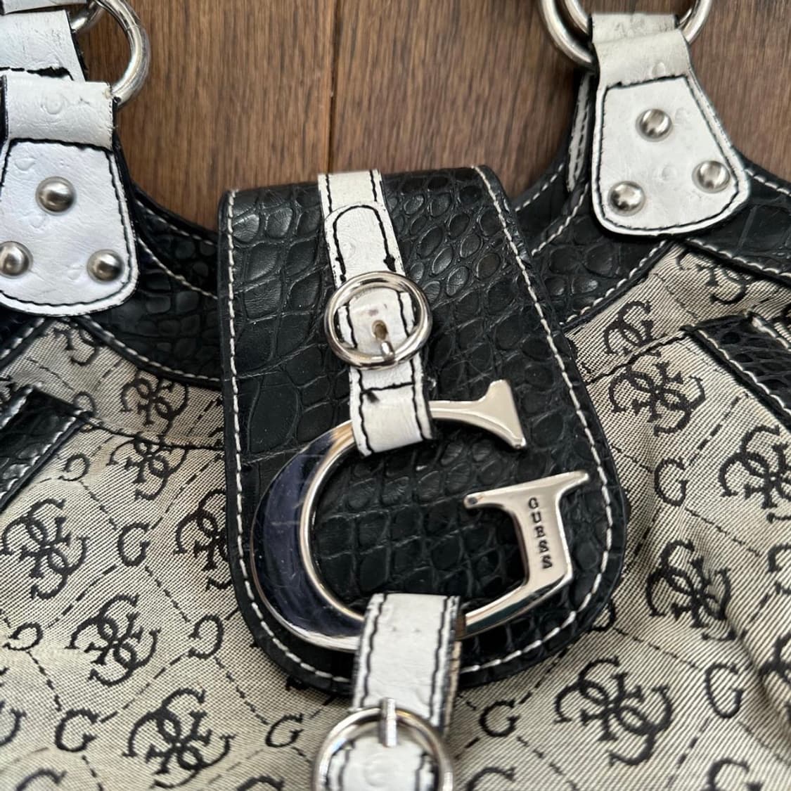 Rare) GUESS 숄더백 게스 y2k 빈티지 상품이미지2