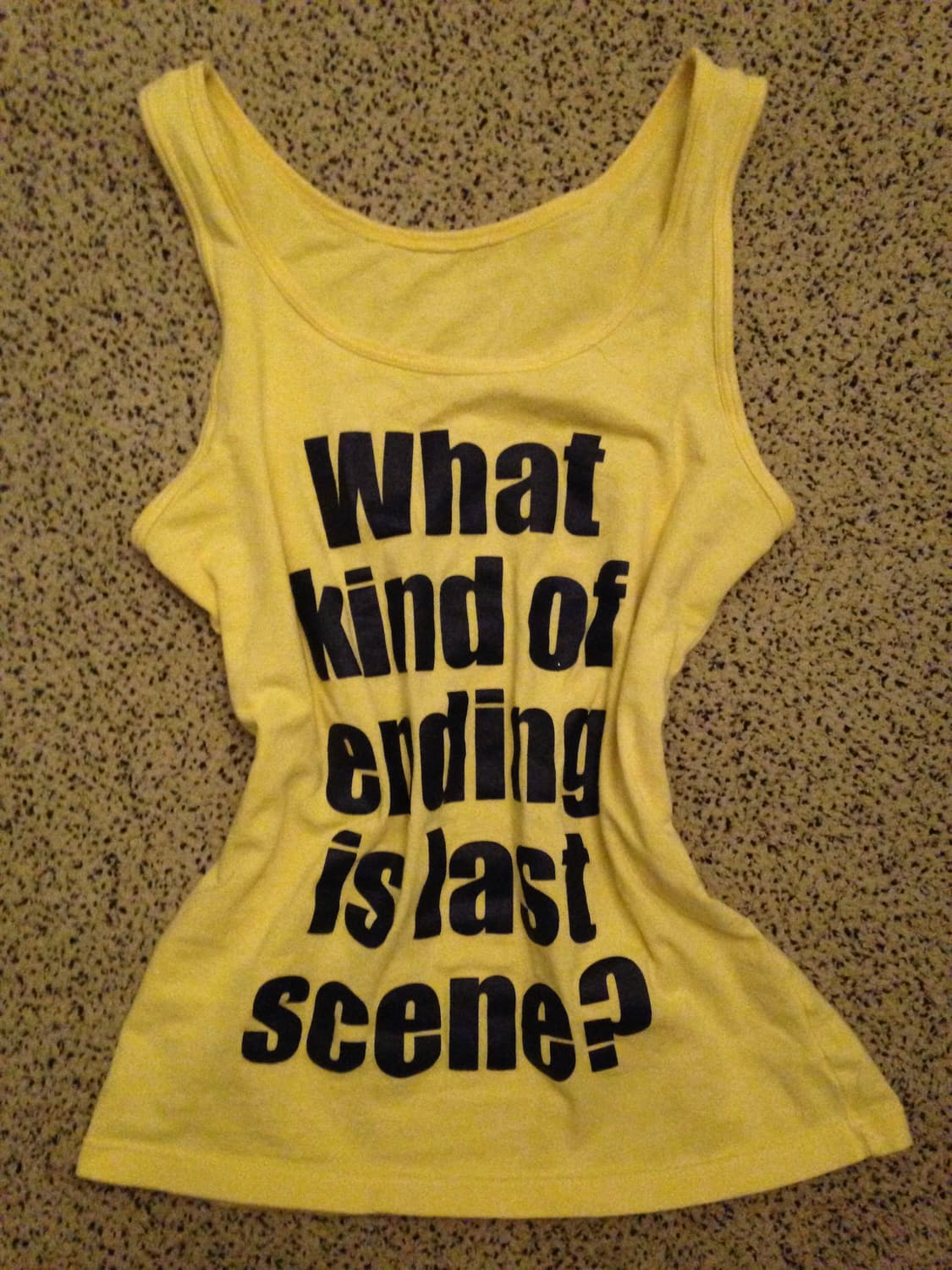 00s Y2K 레터링 나시 상품이미지3