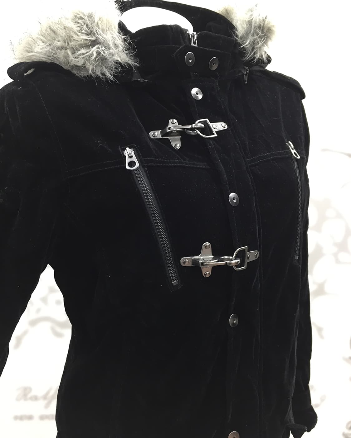 Wolf-Jaw Fireman Buckle Suede Coat 상품이미지5