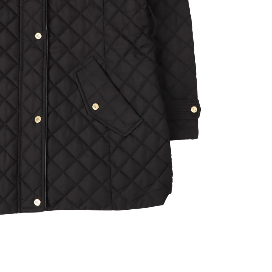 로렌 랄프로렌 후디드 경량 코트 점퍼 상품이미지4