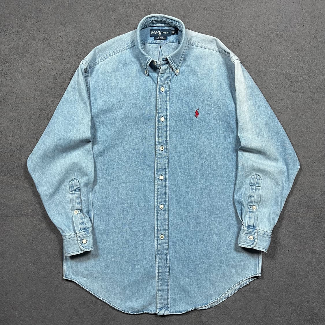 90's 폴로 데님 셔츠 상품이미지1