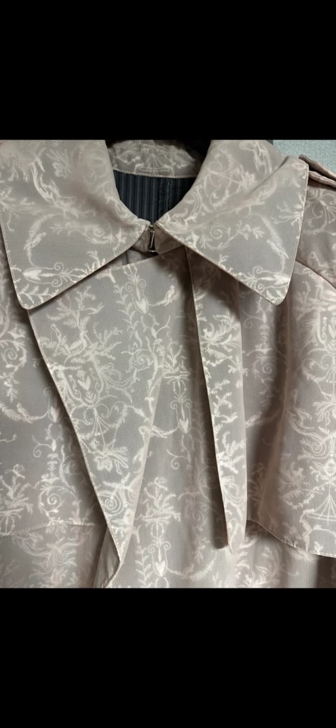 디올 남성 실크 트렌치 코트 새상품 상품이미지2