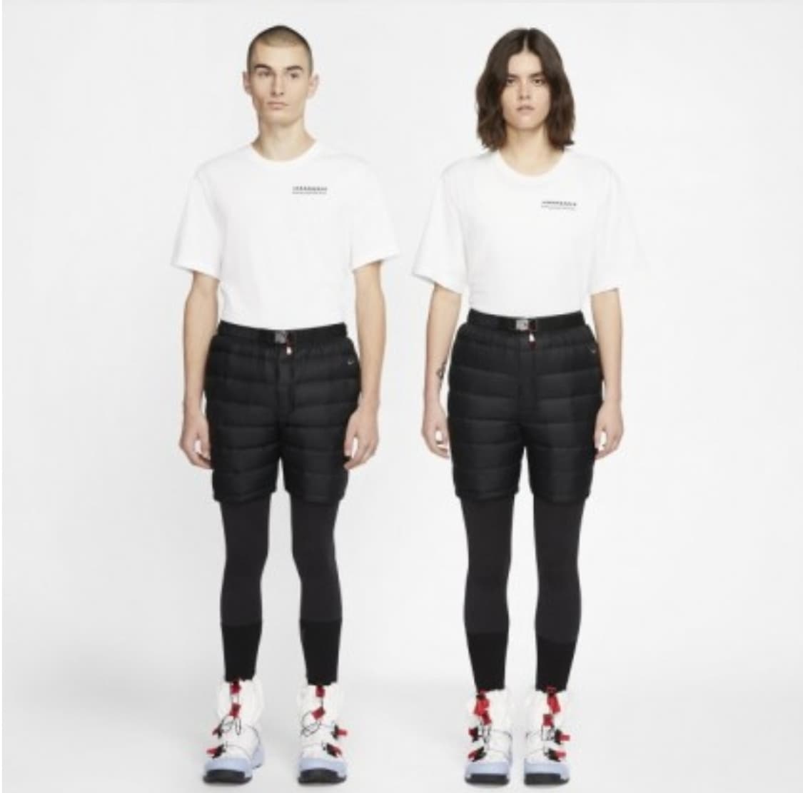 [새상품/L] 나이키 x 톰삭스 다운반바지 상품이미지3