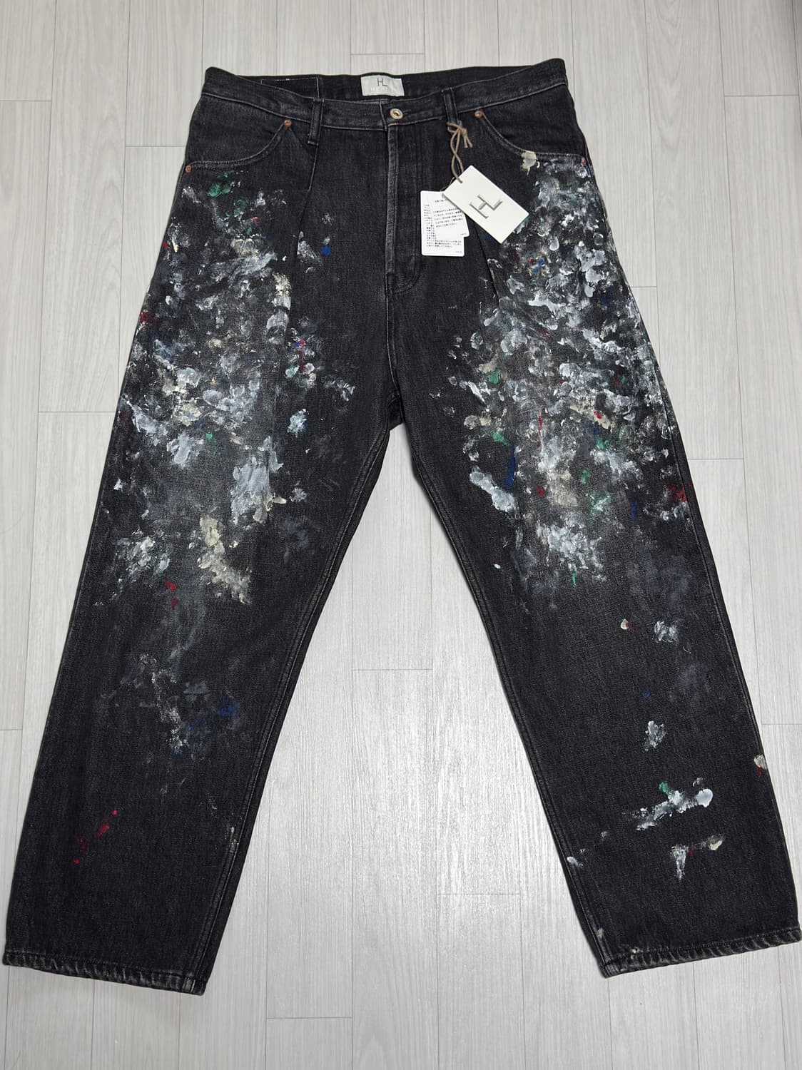 [3] 헤릴 HERILL 스플래쉬 블랙 4PK 데님 상품이미지2