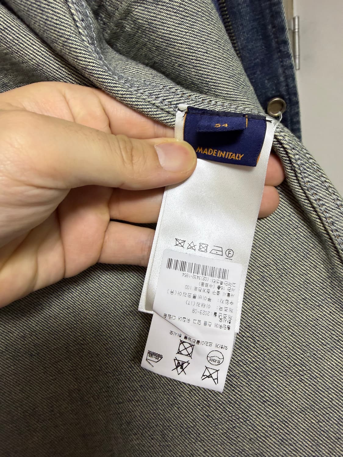 [54] 루이비통 카펜터 오버 데님 자켓 상품이미지2