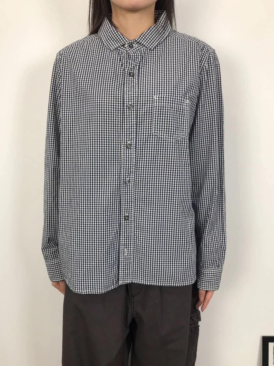BEAMS Gingham Check Shirt 상품이미지3