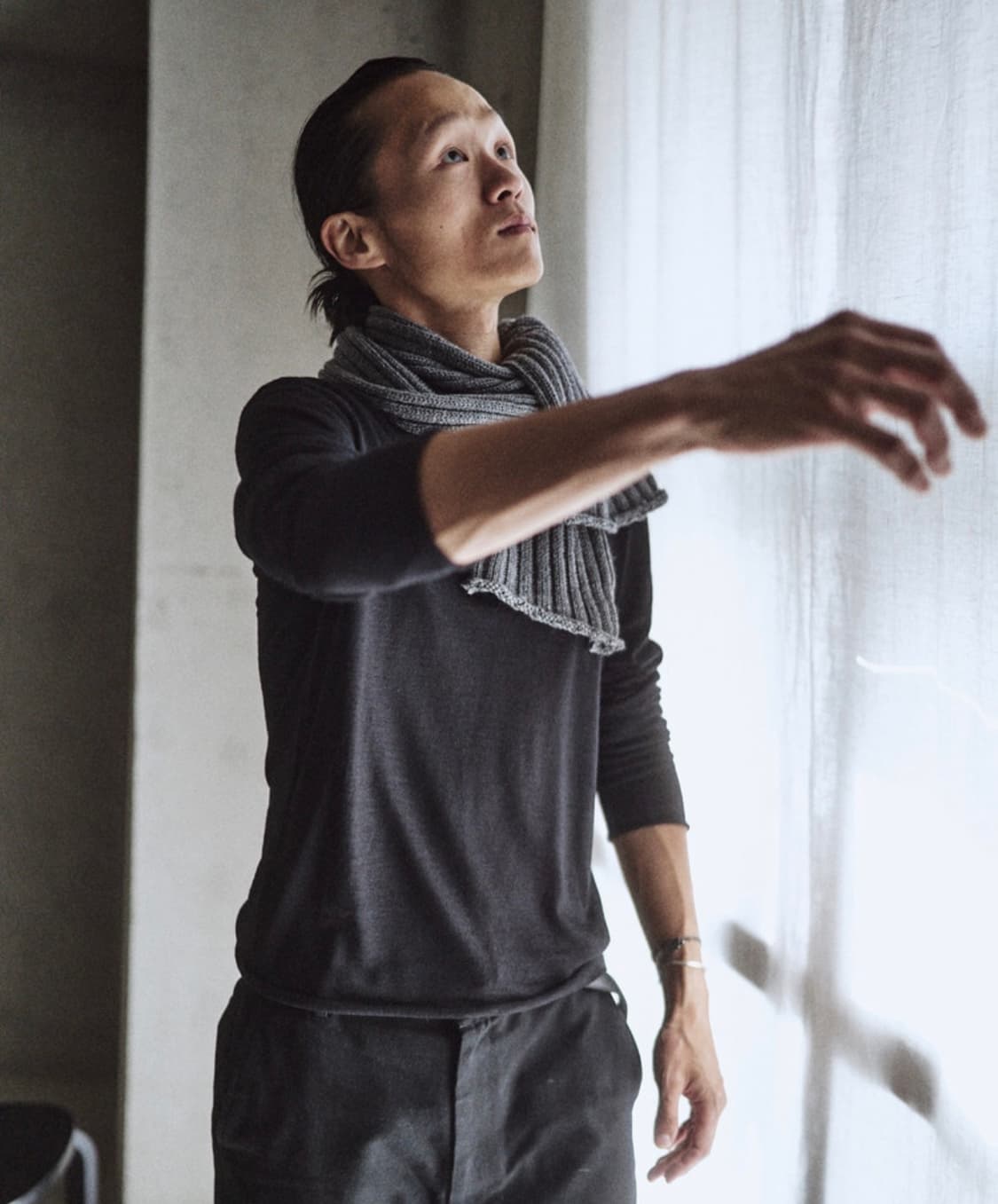 모노프리베 Textured Wool Long Sleeve 상품이미지1