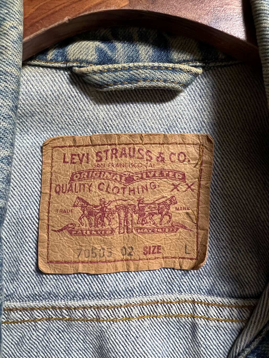 리바이스 71503 데님자켓 상품이미지6