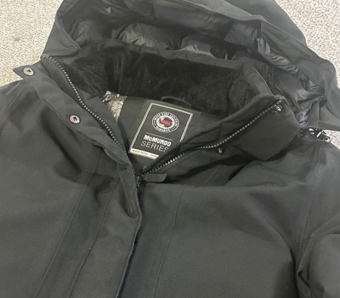 노스페이스 맥머도 여자 거위털 구스 패딩 95/M 상품이미지2