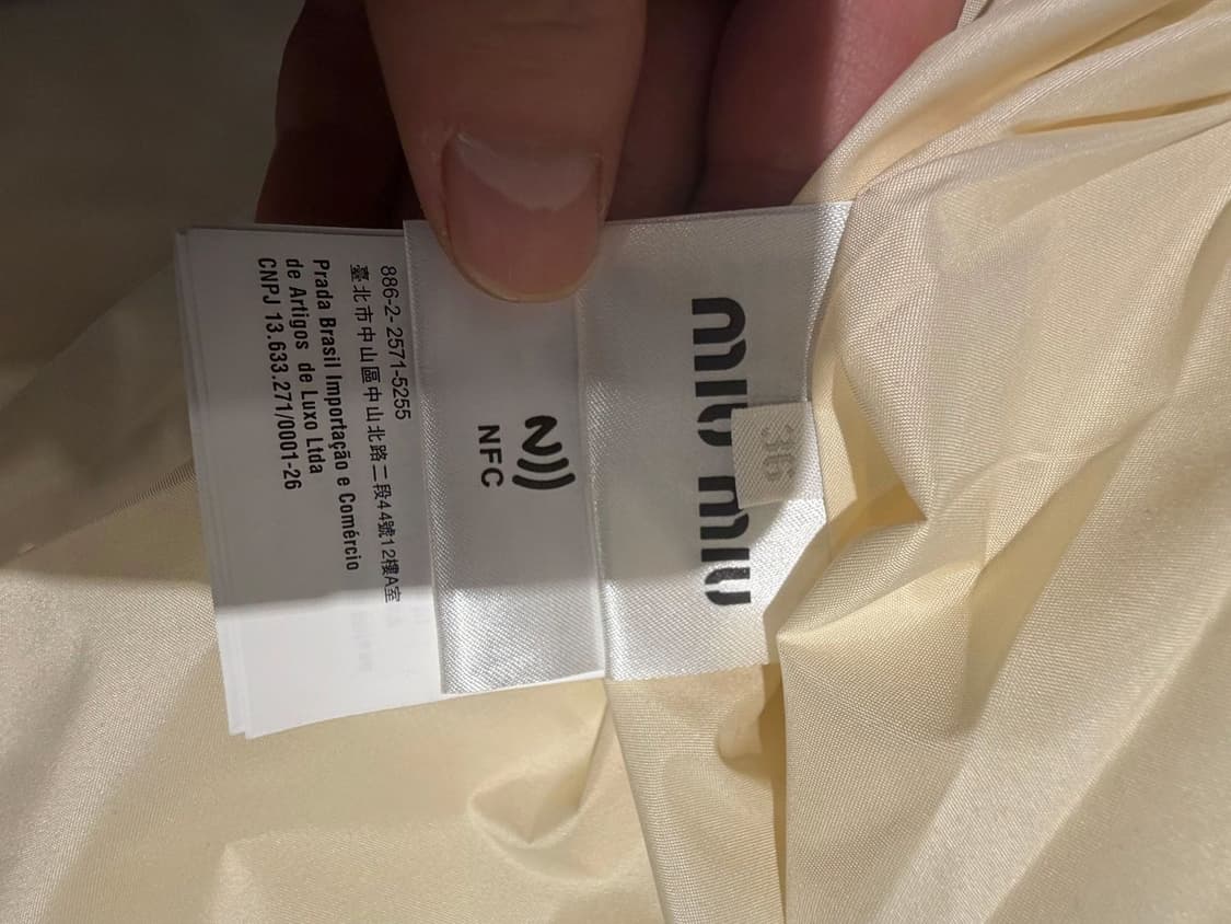 [미우;미우] 새상품 / 패딩 / 약 100 사이즈 상품이미지3