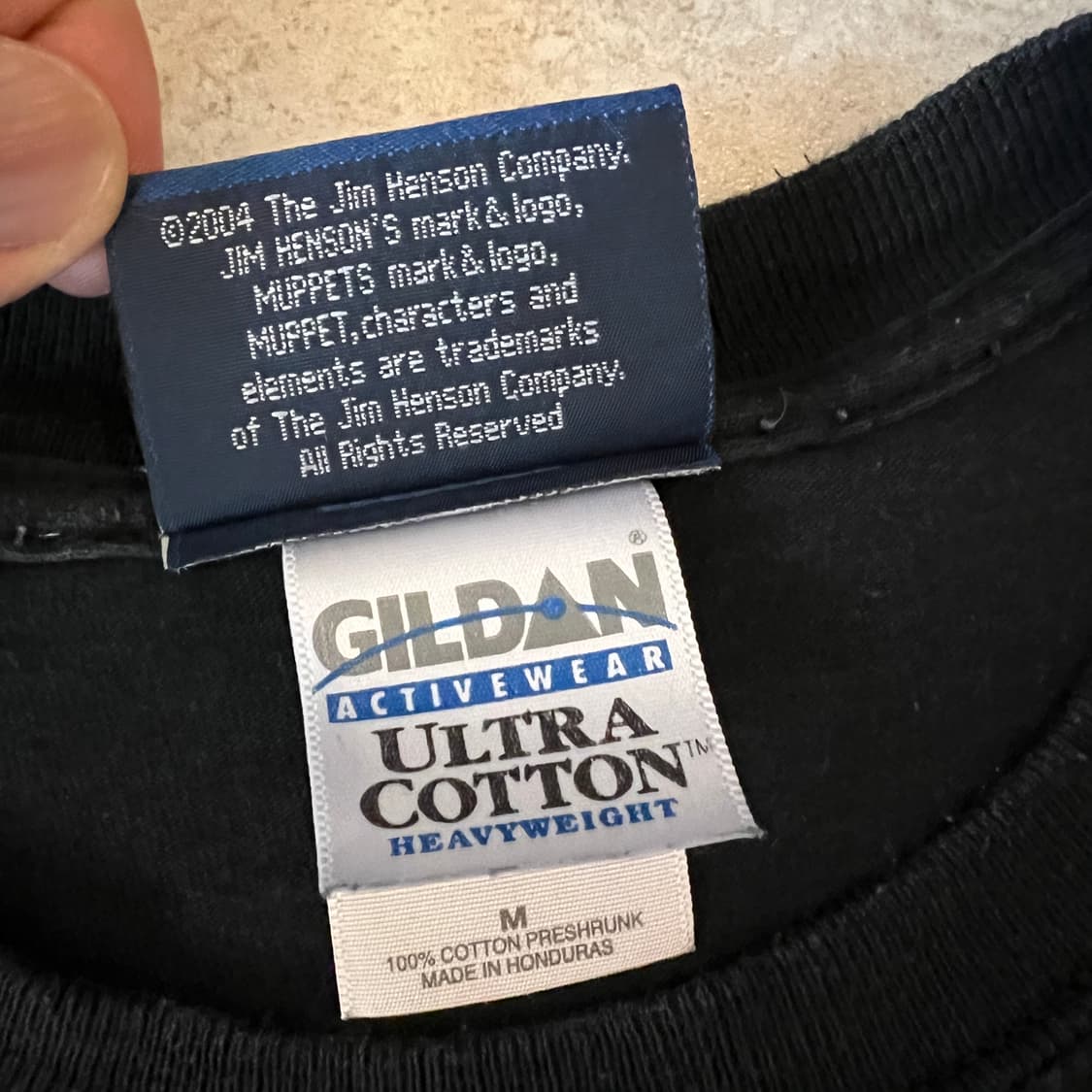 빈티지 00s The Muppets 애니멀 드럼 그래픽 티셔츠 상품이미지5