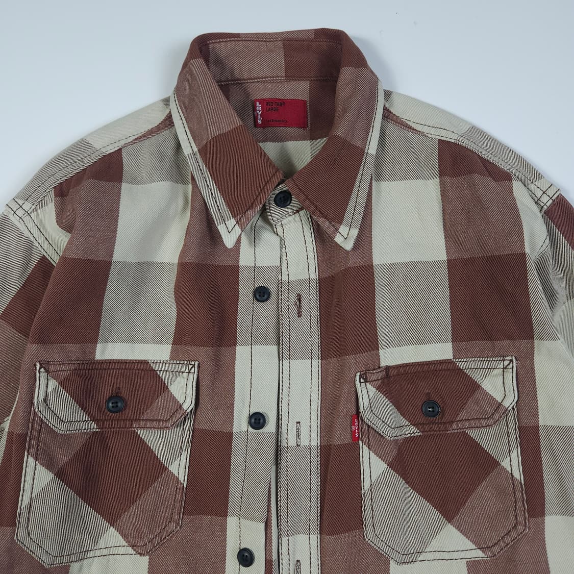 리바이스 체크 셔츠 상품이미지2