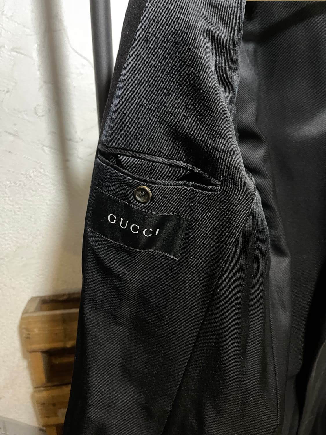 구찌 울 더블 브레스티드 롱 코트 상품이미지4