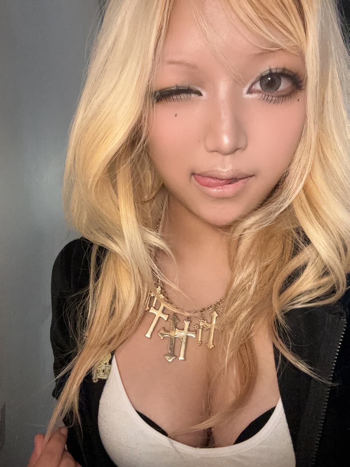 로빈스진 robins jeans 벨벳 갸루 오네 셋업 후집 후드집업 상품이미지1