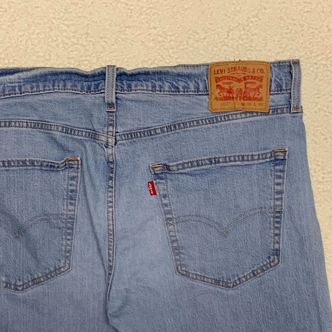 [표기 36, 실측 39] 리바이스 502 테이퍼드핏 데님팬츠 상품이미지2