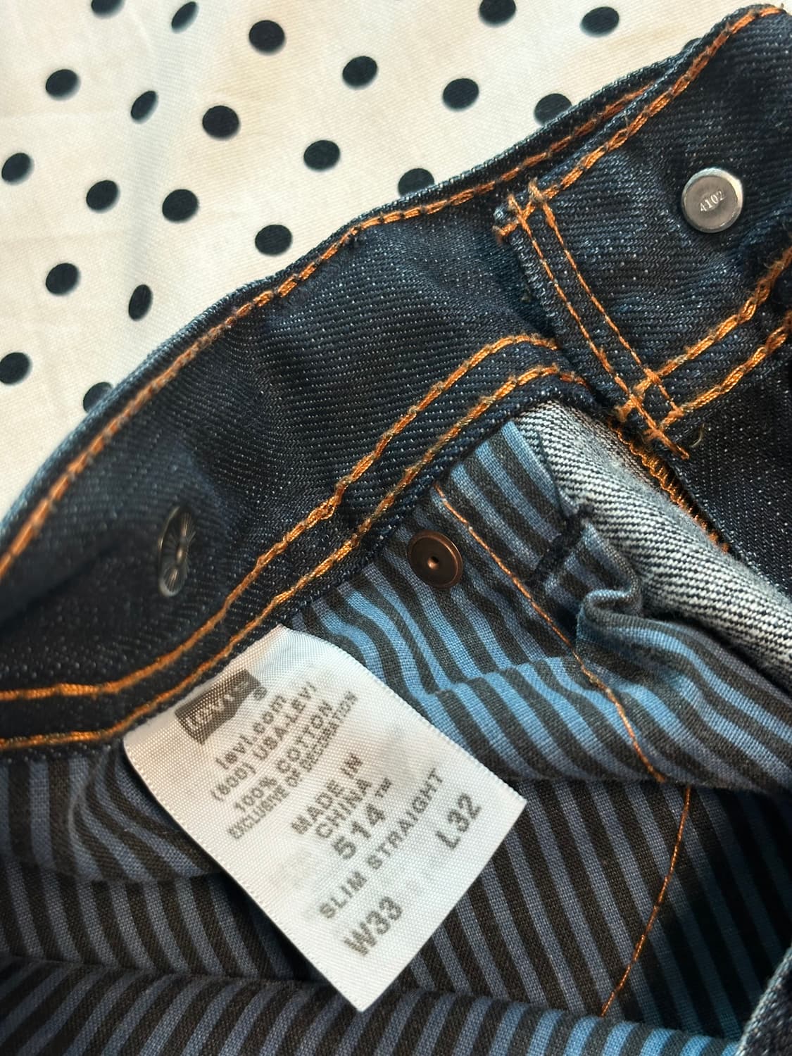 리바이스 00‘s  514 데님팬츠  상품이미지7