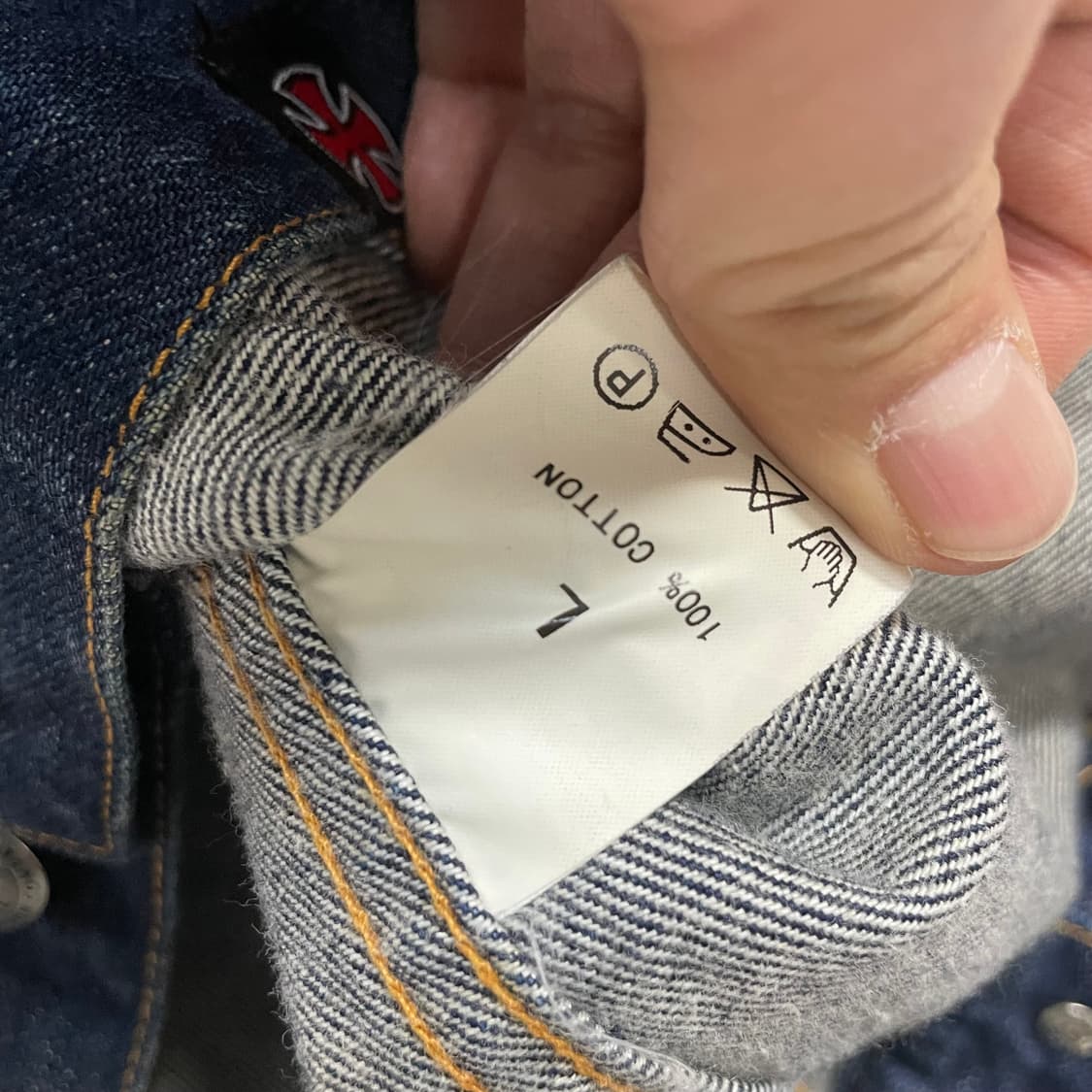 인디펜던트 independent 크로스 데님 자켓 상품이미지9