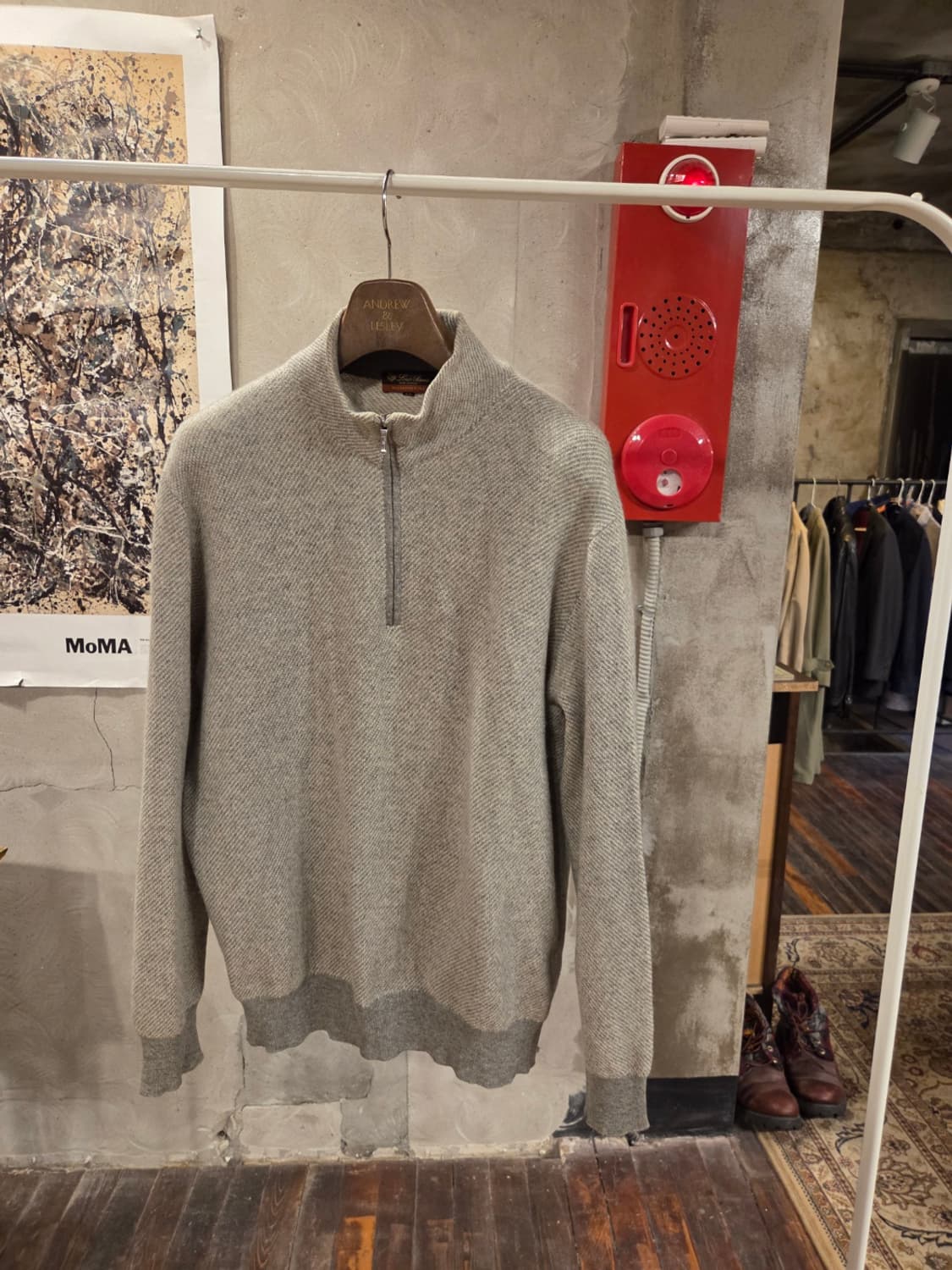 로로피아나 캐시미어 짚업니트 상품이미지10