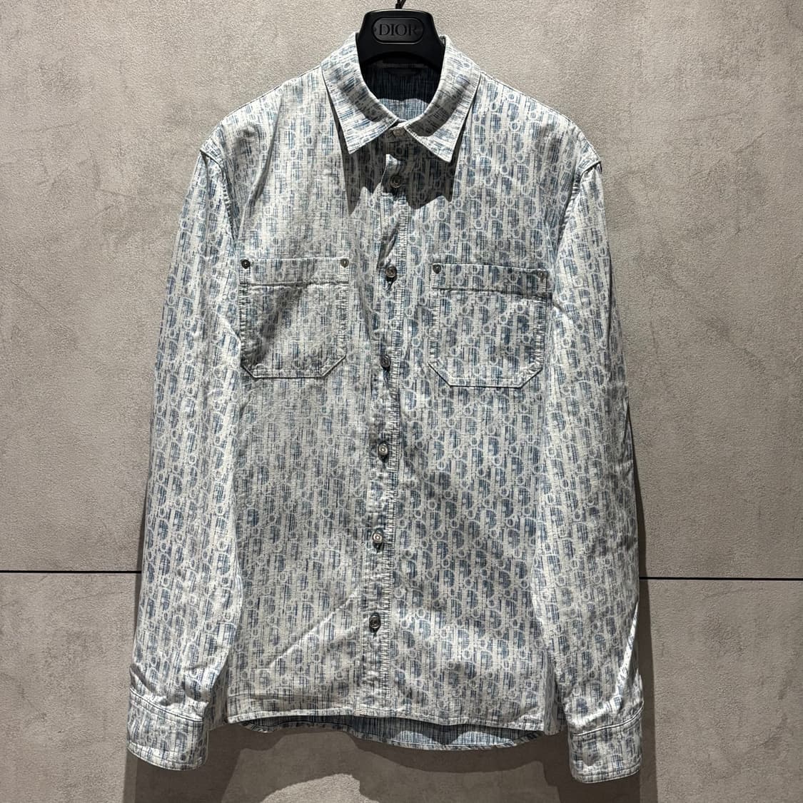 [40]디올 오블리크 카스리 데님 오버셔츠 상품이미지1