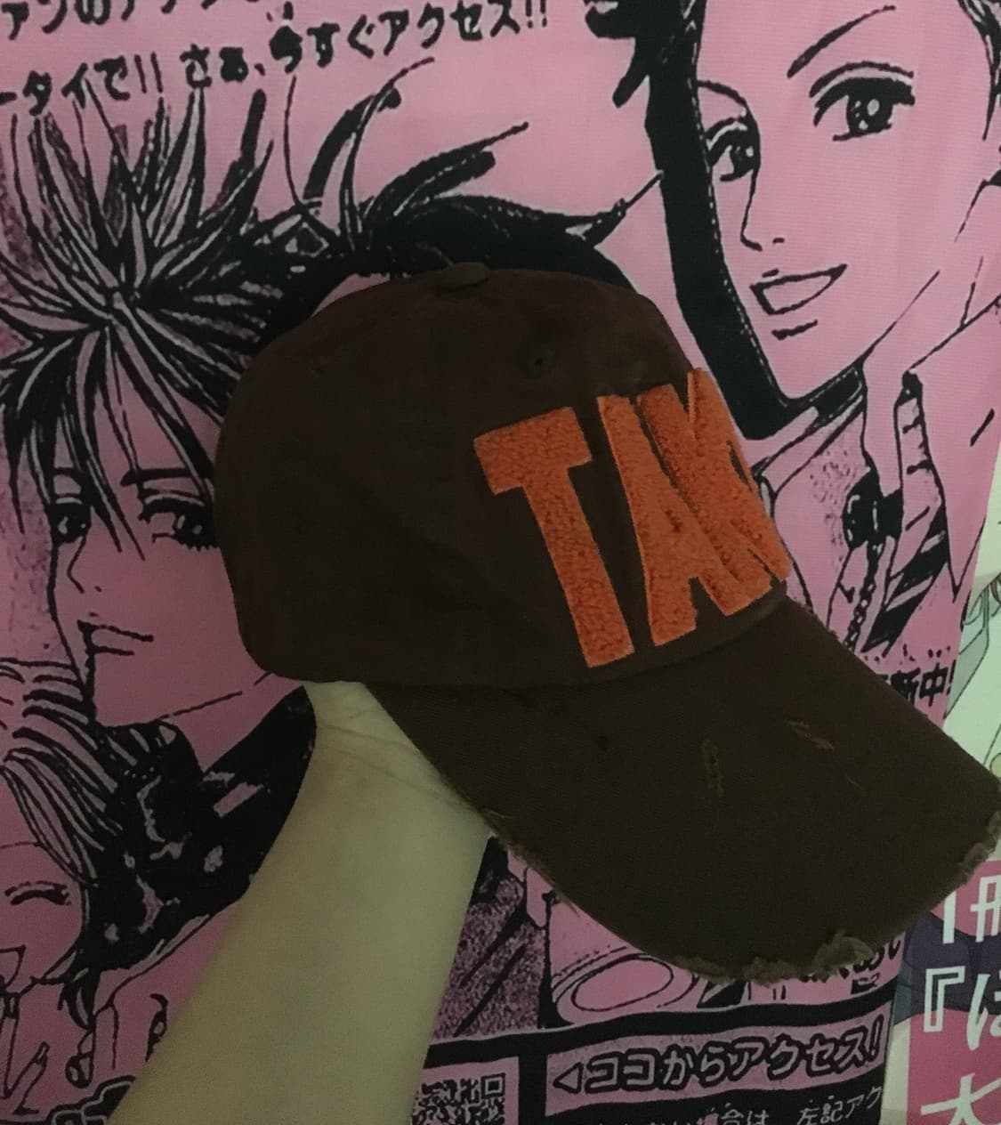 (VIN)  TAKE vintage cap brown 상품이미지3
