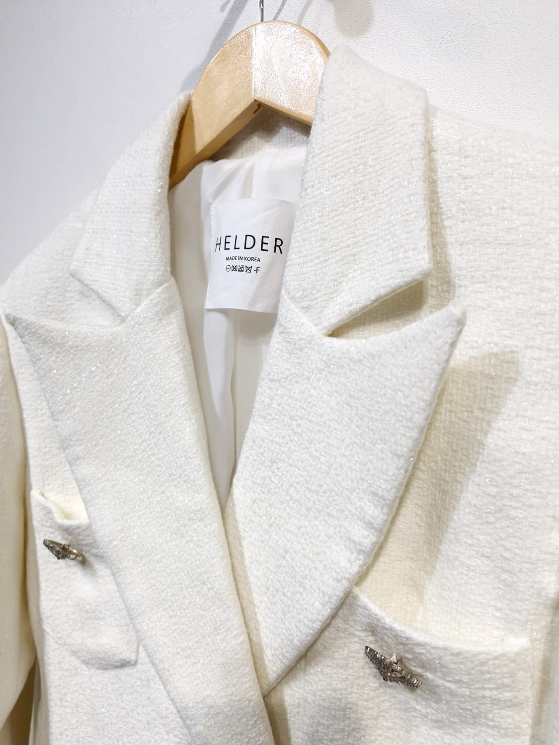 HELDER 헬더 트위드 원피스 자켓(F) 상품이미지3