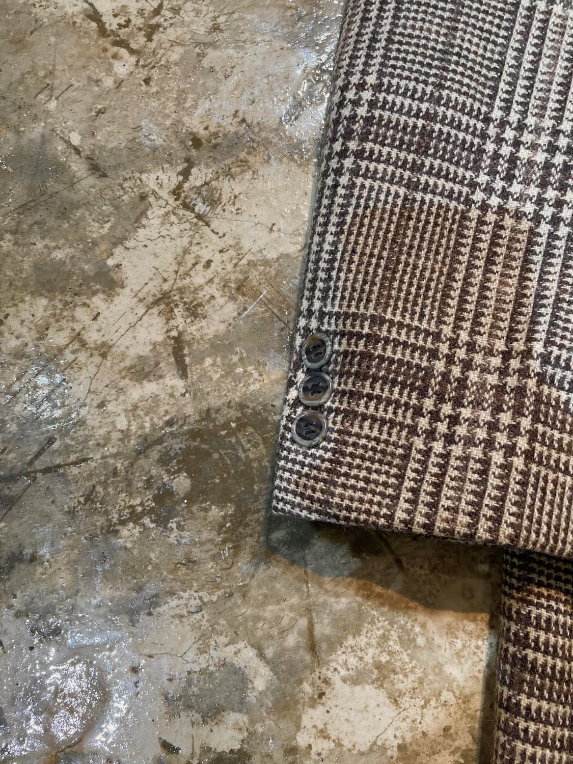 Paul Smith Wool Glen Check Two-Button Bl 상품이미지5