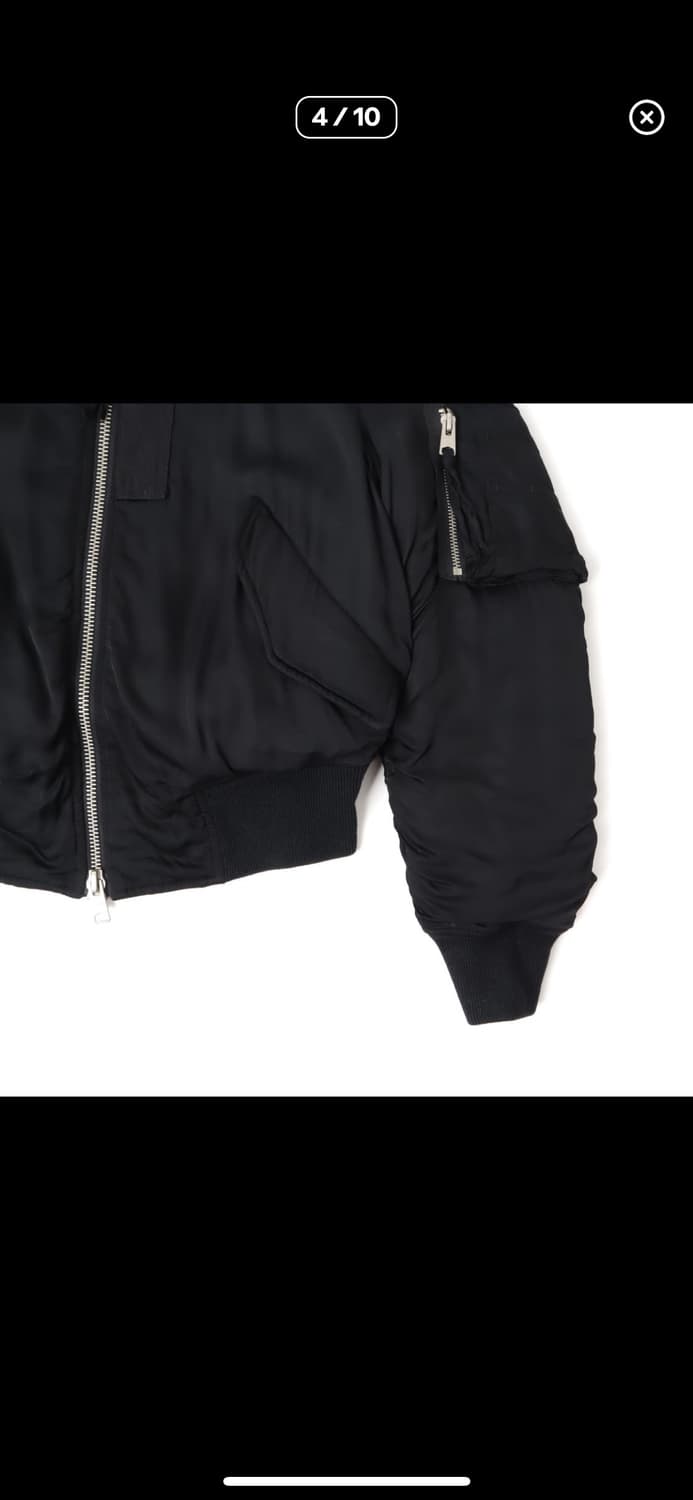 올세인트 브리 레이스드 레이언 봄버 자켓 상품이미지4