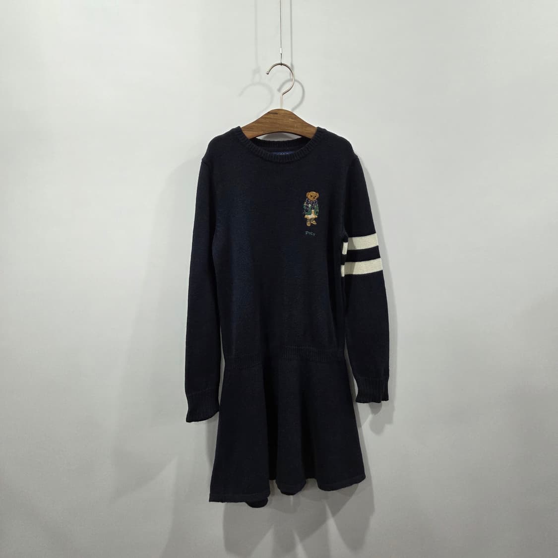 폴로랄프로렌 키즈 폴로베어 니트 원피스 S/7 상품이미지1