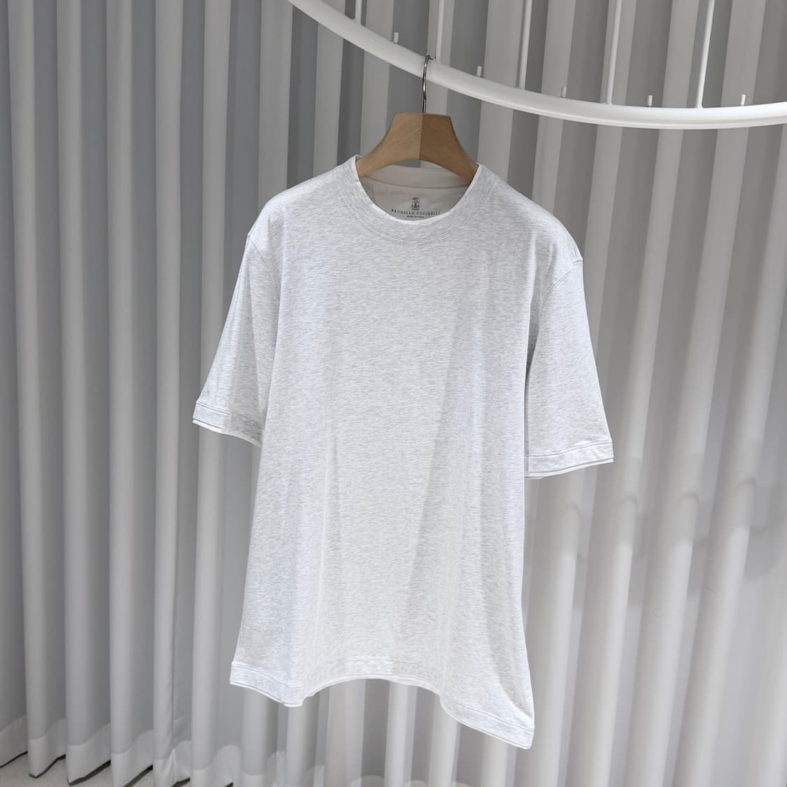 (S+/XXL) / 새상품 브루넬로쿠치넬리 코튼 크루넥 반팔 티셔츠 상품이미지2