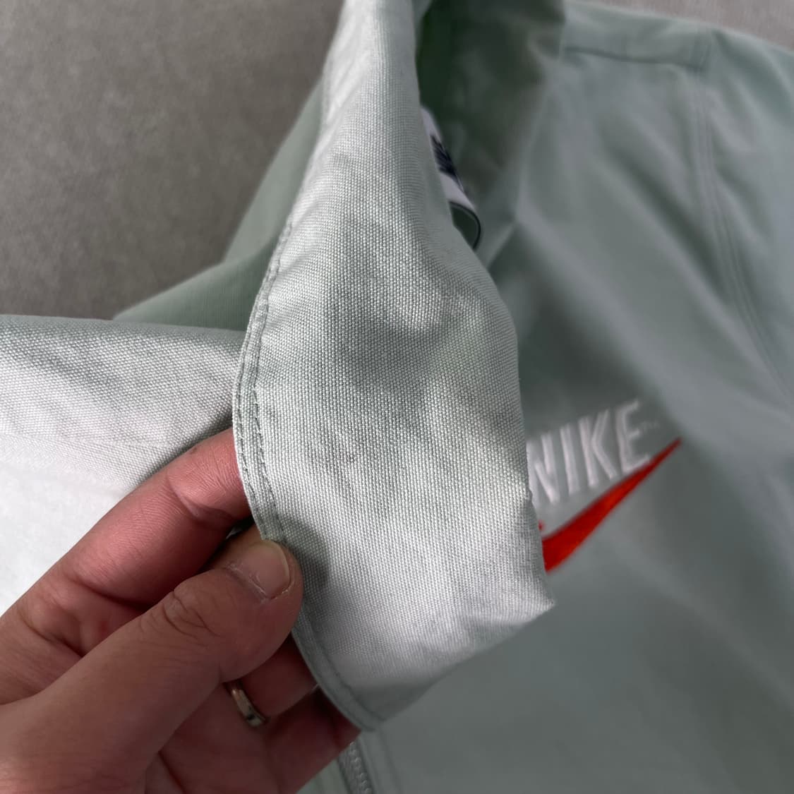 105 나이키 코튼 반집업 반팔 셔츠 상품이미지6