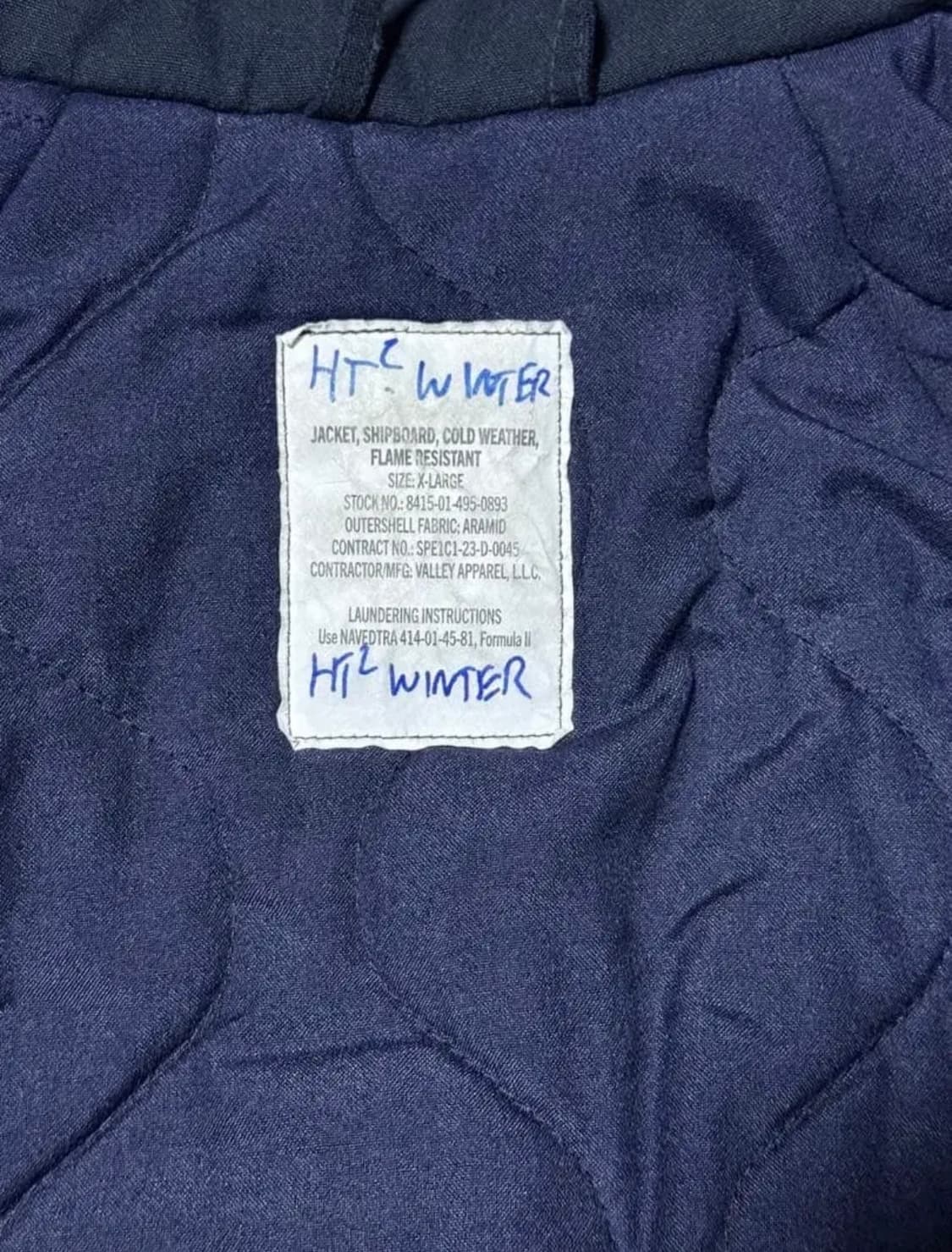 미 해군 쉽보드 자켓 상품이미지3