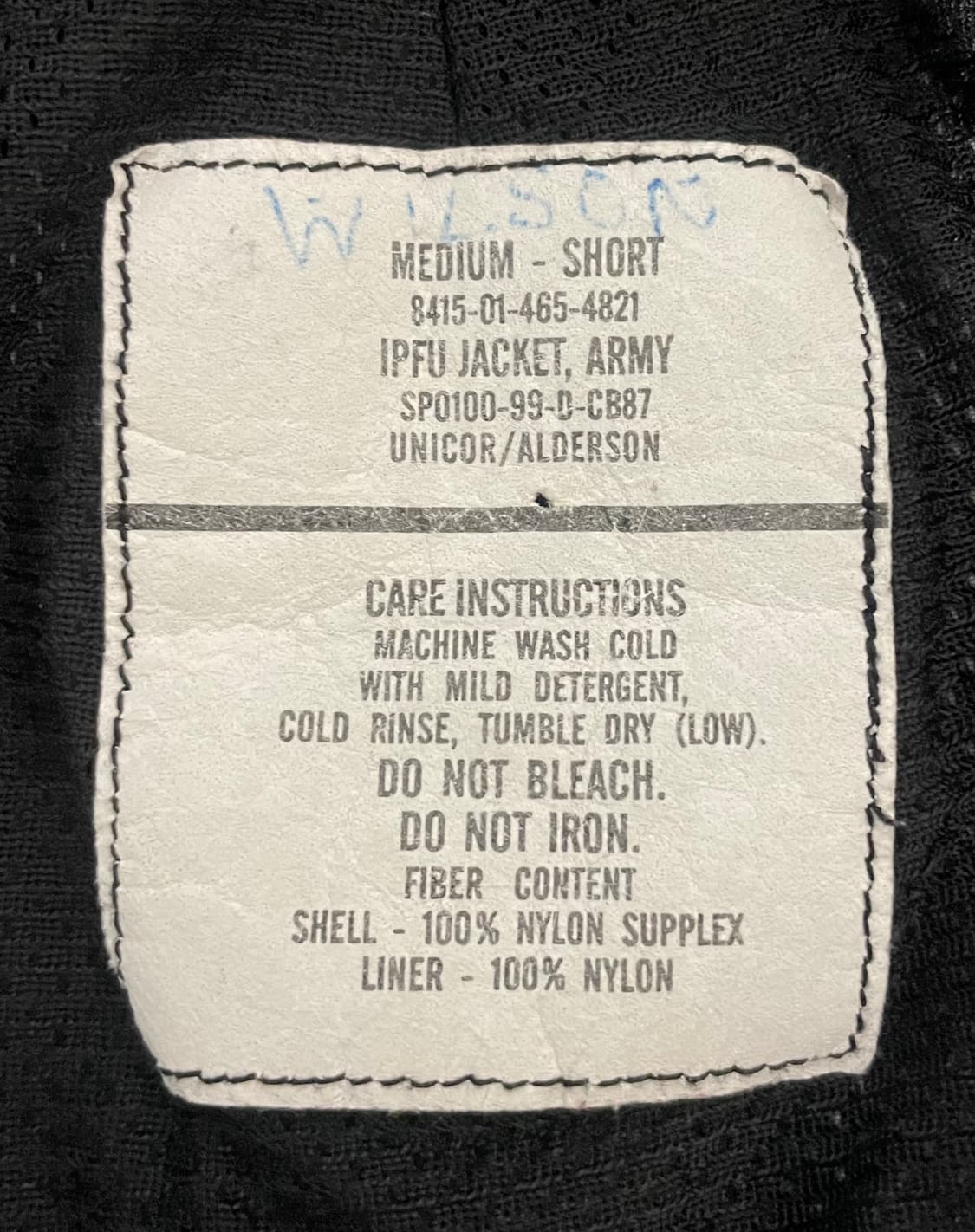 M) IPFU US ARMY Training jacket 1세대 상품이미지5