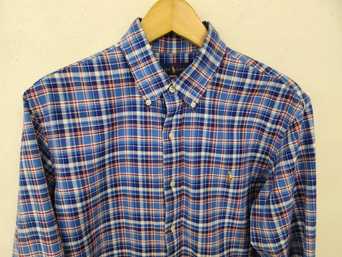 랄프로렌 클래식핏 체크 셔츠 L  상품이미지3