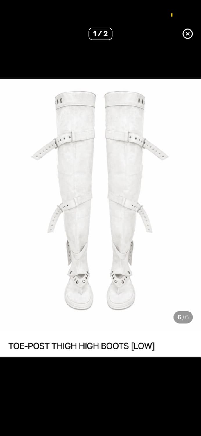 게이트리스 부츠 로우 L/ THIGH HIGH BOOTS LOW 상품이미지2