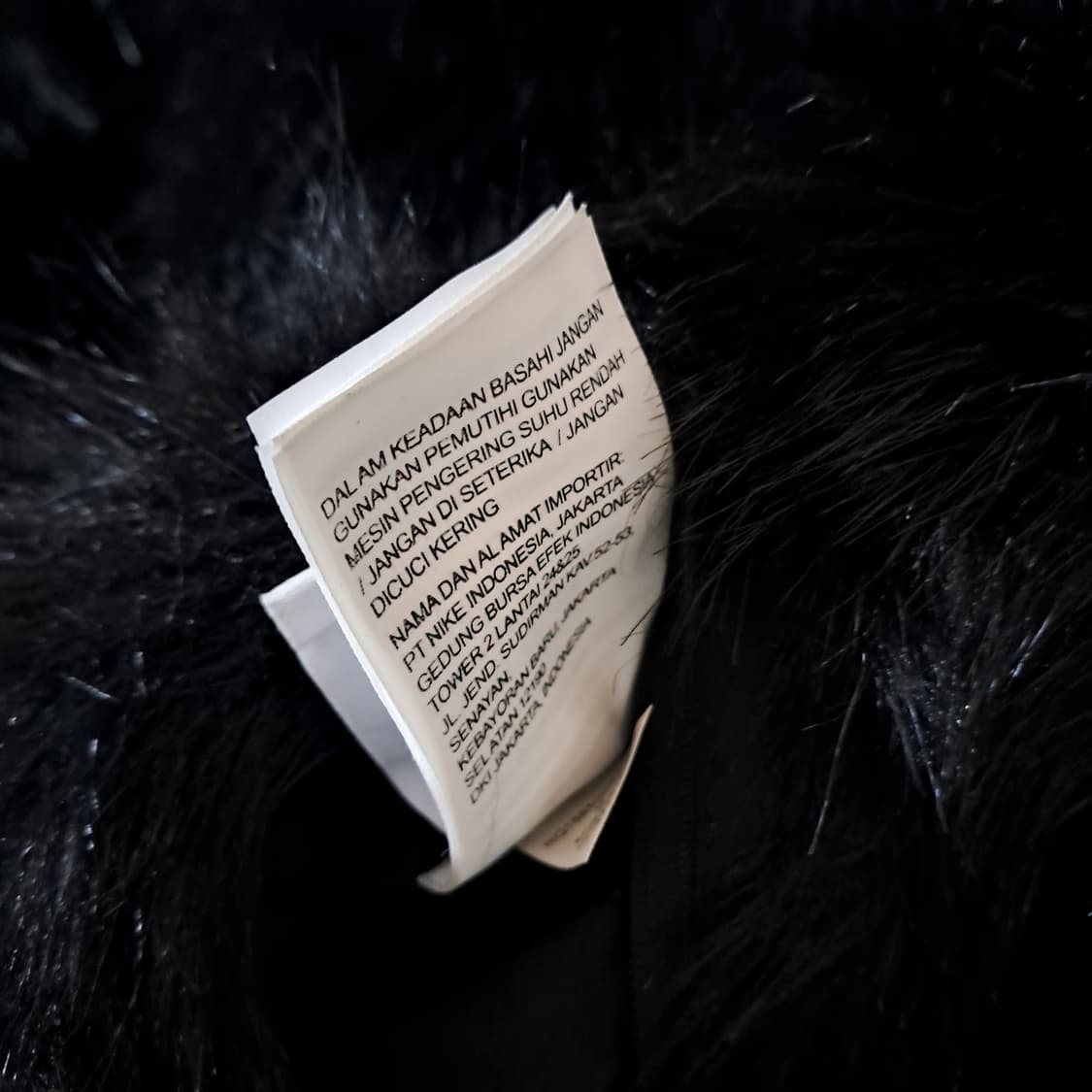 (택포) 나이키 x 앰부쉬 리버시블 포우 퍼 코트 블랙 M B93 상품이미지10