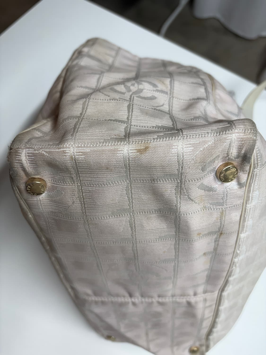 00's 샤넬 뉴 트래블 라인 토트백 상품이미지3