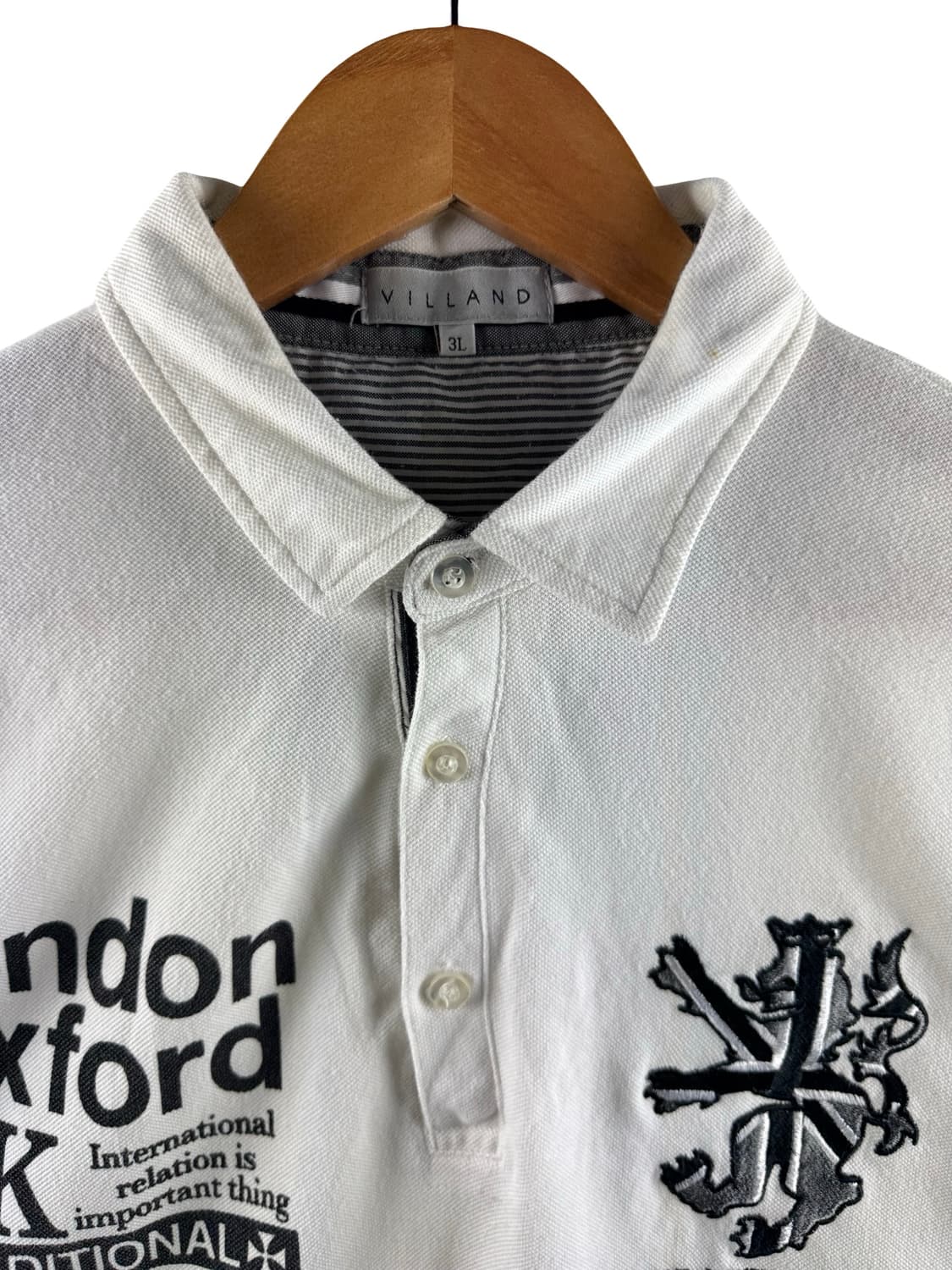 JPN Y2K 런던옥스포드 폴로셔츠2873 상품이미지3