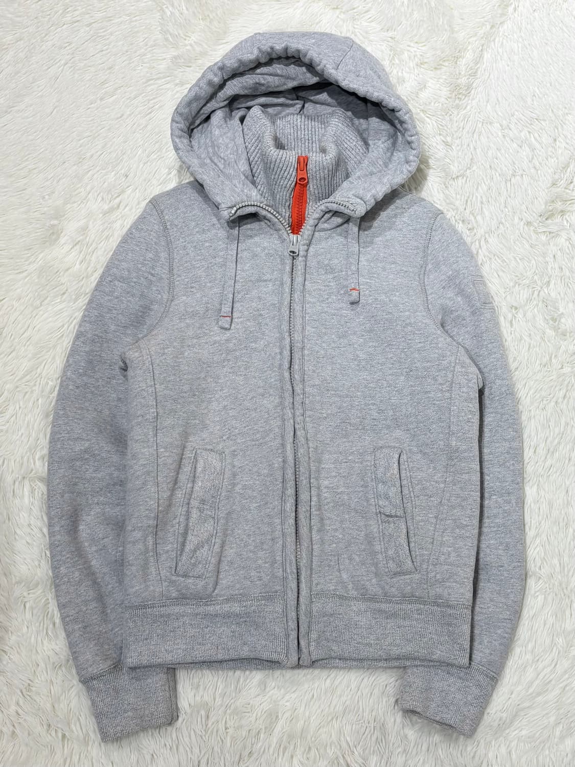 아베크롬비 그레이 헤비스웻 후드집업 상품이미지5