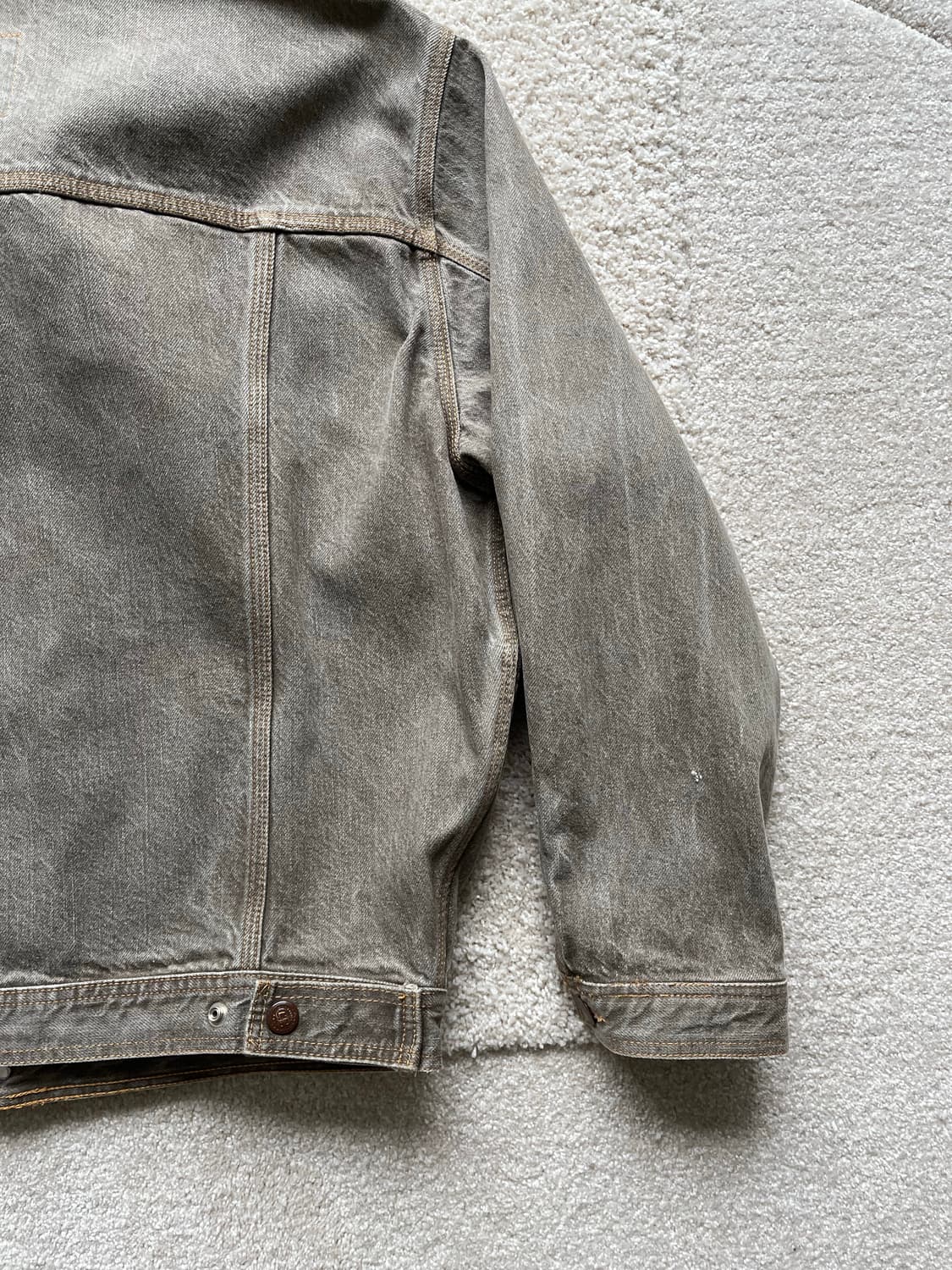 브라운 데님 워크 트러커 자켓 (105) 상품이미지8