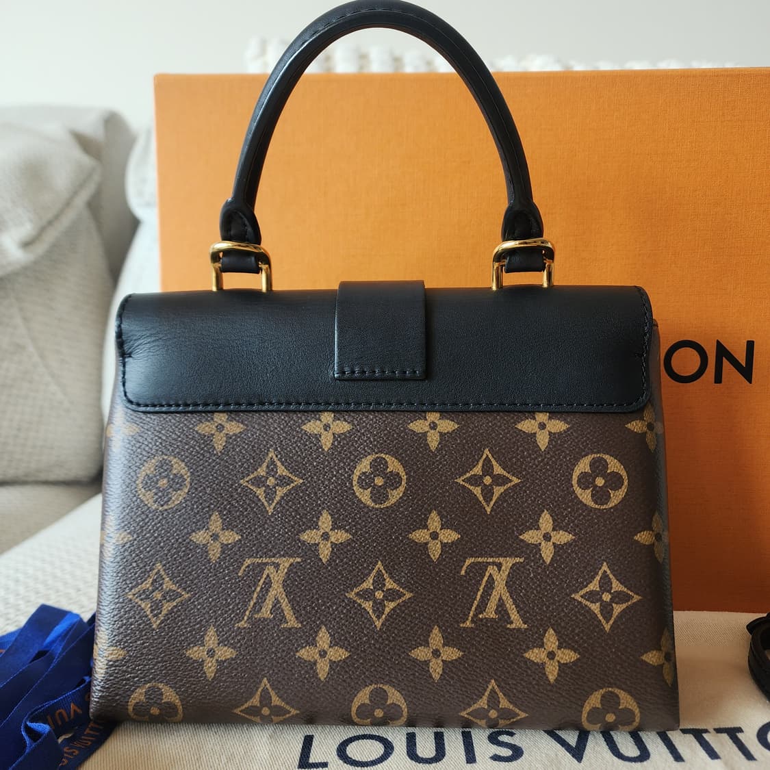 금장 보호필름 ! 루이비통 모노그램 록키 BB 크로스백 여성 토트 숄더백 상품이미지4